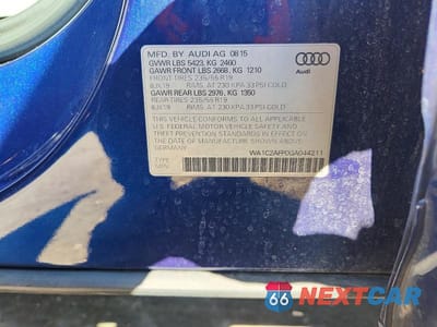 Zdjęcie 13 z 13 samochodu: 2016 AUDI Q5 PREMIUM VIN:WA1C2AFP0GA044211 - miniatura