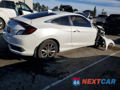 Trzecie zdjęcie samochodu z tyłu: 2019 HONDA CIVIC EX VIN:2HGFC3B38KH354939 - miniatura