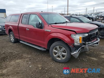 Czwarte zdjęcie samochodu z boku: 2018 FORD F150 SUPER CAB VIN:1FTEX1CB9JFA05118 - miniatura