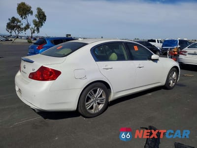 Trzecie zdjęcie samochodu z tyłu: 2012 INFINITI G37 SEDAN JOURNEY VIN:JN1CV6AP2CM932388 - miniatura