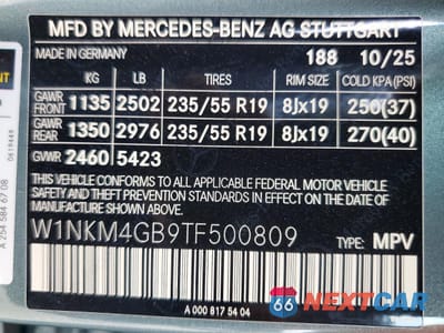 Zdjęcie 13 z 13 samochodu: 2026 MERCEDES-BENZ GLC 300 VIN:W1NKM4GB9TF500809 - miniatura