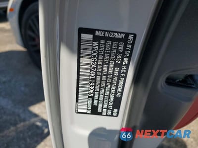 Zdjęcie 13 z 13 samochodu: 2019 PORSCHE PANAMERA GTS SPORT TURISMO VIN:WP0CG2A74KL193965 - miniatura