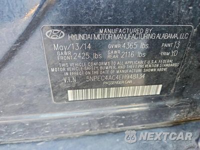 Zdjęcie 12 z 12 samochodu: 2014 HYUNDAI SONATA LIMITED VIN:5NPEC4AC4EH948134 - miniatura
