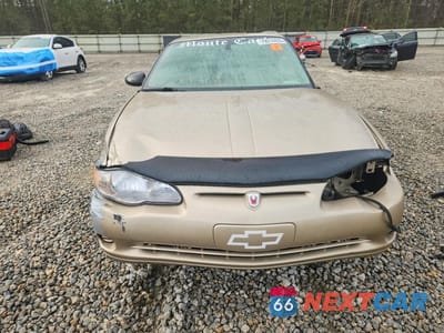 Piąte zdjęcie samochodu w środku: 2005 CHEVROLET MONTE CARLO LS VIN:2G1WW12E259162760 - miniatura