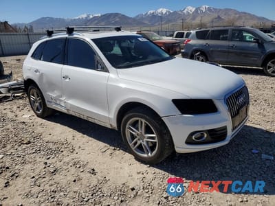 Czwarte zdjęcie samochodu z boku: 2016 AUDI Q5 PREMIUM PLUS VIN:WA1L2AFP5GA033169 - miniatura