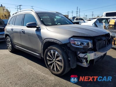 Czwarte zdjęcie samochodu z boku: 2021 MERCEDES-BENZ GLB 250 VIN:W1N4M4GB3MW092043 - miniatura