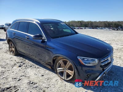 Czwarte zdjęcie samochodu z boku: 2021 MERCEDES-BENZ GLC 300 VIN:W1N0G8DB5MG012365 - miniatura
