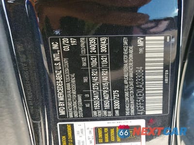 Zdjęcie 14 z 14 samochodu: 2020 MERCEDES-BENZ GLS 450 4MATIC VIN:4JGFF5KEXLA233084 - miniatura