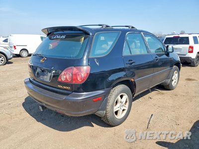 Trzecie zdjęcie samochodu z tyłu: 2000 LEXUS RX 300 BASE VIN:JT6HF10U7Y0131147 - miniatura
