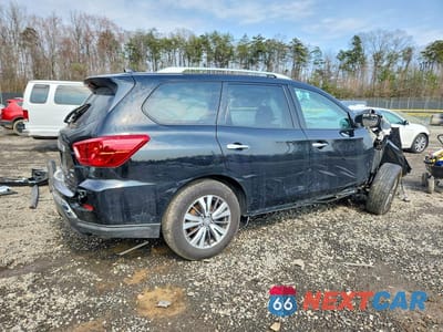 Trzecie zdjęcie samochodu z tyłu: 2020 NISSAN PATHFINDER SL VIN:5N1DR2CM4LC614467 - miniatura