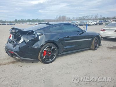 Trzecie zdjęcie samochodu z tyłu: 2019 FORD MUSTANG GT VIN:1FA6P8CF4K5189395 - miniatura