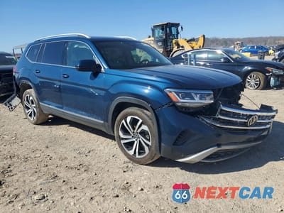 Czwarte zdjęcie samochodu z boku: 2021 VOLKSWAGEN ATLAS SEL PREMIUM VIN:1V2TR2CA5MC528297 - miniatura