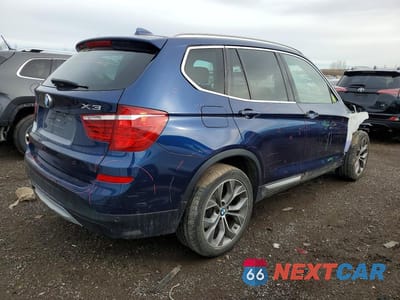 Trzecie zdjęcie samochodu z tyłu: 2017 BMW X3 XDRIVE28I VIN:5UXWX9C32H0W78436 - miniatura