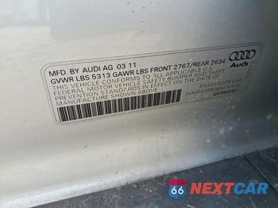 Zdjęcie 12 z 12 samochodu: 2011 AUDI A6 PREMIUM PLUS VIN:WAUFGAFB2BN070378 - miniatura