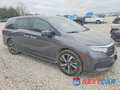 Czwarte zdjęcie samochodu z boku: 2022 HONDA ODYSSEY TOURING VIN:5FNRL6H85NB063731 - miniatura