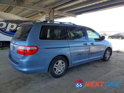 Trzecie zdjęcie samochodu z tyłu: 2007 HONDA ODYSSEY EX VIN:5FNRL38467B025004 - miniatura