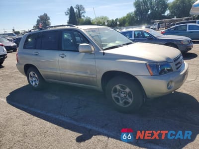 Czwarte zdjęcie samochodu z boku: 2002 TOYOTA HIGHLANDER BASE VIN:JTEGD21A020040244 - miniatura