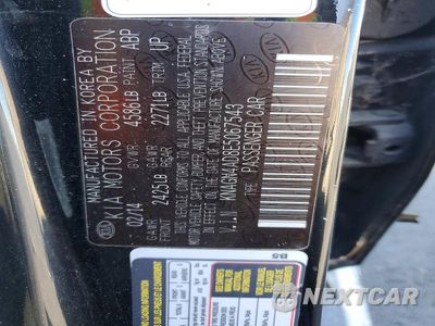 Zdjęcie 12 z 12 samochodu: 2014 KIA OPTIMA HYBRID VIN:KNAGN4AD8E5067543 - miniatura