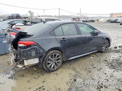 Trzecie zdjęcie samochodu z tyłu: 2022 TOYOTA COROLLA SE VIN:5YFS4MCE6NP130910 - miniatura