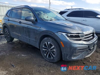Czwarte zdjęcie samochodu z boku: 2024 VOLKSWAGEN TIGUAN S VIN:3VVFB7AX1RM184711 - miniatura