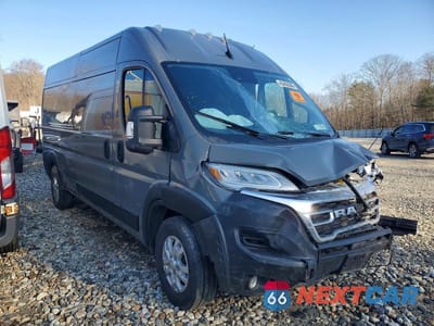 Czwarte zdjęcie samochodu z boku: 2024 RAM PROMASTER 2500 DELIVERY VAN VIN:3C6LRVDG6RE135339 - miniatura