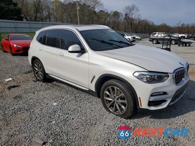 Czwarte zdjęcie samochodu z boku: 2019 BMW X3 XDRIVE30I VIN:5UXTR9C56KLP90547 - miniatura