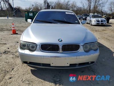 Piąte zdjęcie samochodu w środku: 2005 BMW 745 LI VIN:WBAGN63545DS59047 - miniatura