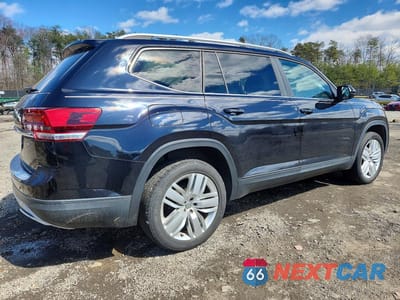 Trzecie zdjęcie samochodu z tyłu: 2019 VOLKSWAGEN ATLAS SE VIN:1V2WR2CA8KC603374 - miniatura