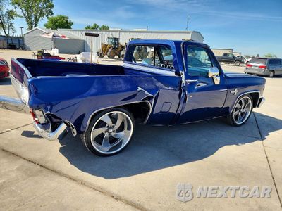 Trzecie zdjęcie samochodu z tyłu: 1986 CHEVROLET C10 VIN:1GCDC14F8GJ104592 - miniatura
