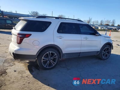 Trzecie zdjęcie samochodu z tyłu: 2015 FORD EXPLORER SPORT VIN:1FM5K8GT7FGA19543 - miniatura