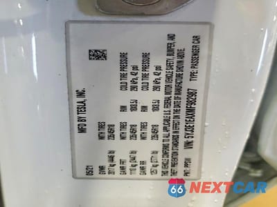 Zdjęcie 13 z 13 samochodu: 2021 TESLA MODEL 3 VIN:5YJ3E1EAXMF982987 - miniatura