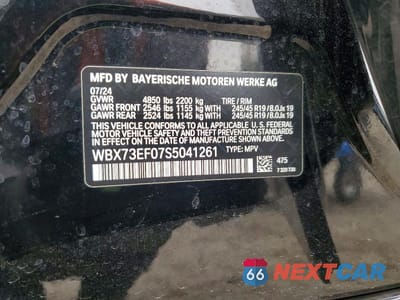 Zdjęcie 12 z 12 samochodu: 2025 BMW X1 XDRIVE28I VIN:WBX73EF07S5041261 - miniatura