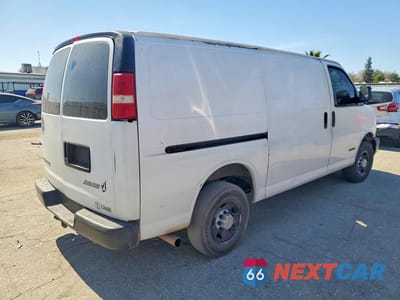 Trzecie zdjęcie samochodu z tyłu: 2006 CHEV EXPRESS G2500 VIN:1GCGG25V461151954 - miniatura