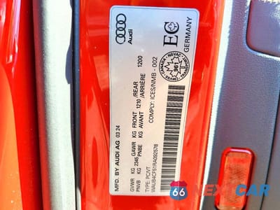 Zdjęcie 13 z 13 samochodu: 2024 AUDI S5 PRESTIGE VIN:WAUB4CF51RA092578 - miniatura