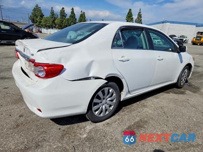 Trzecie zdjęcie samochodu z tyłu: 2013 TOYOTA COROLLA LE VIN:5YFBU4EE2DP137526 - miniatura