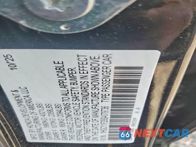 Zdjęcie 12 z 12 samochodu: 2025 HONDA ACCORD LX VIN:1HGCY1F29SA079736 - miniatura