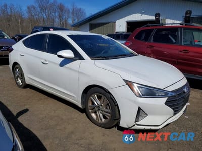 Czwarte zdjęcie samochodu z boku: 2019 HYUNDAI ELANTRA SEL VIN:5NPD84LF7KH474907 - miniatura