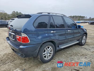 Trzecie zdjęcie samochodu z tyłu: 2004 BMW X5 3.0I VIN:5UXFA13534LU43573 - miniatura