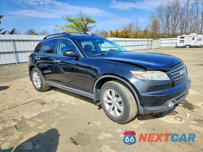 Czwarte zdjęcie samochodu z boku: 2005 INFINITI FX35 BASE VIN:JNRAS08W45X211207 - miniatura