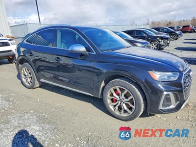 Czwarte zdjęcie samochodu z boku: 2022 AUDI SQ5 SPORTBACK PREMIUM VIN:WA114AFY2N2027489 - miniatura