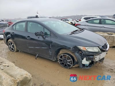Czwarte zdjęcie samochodu z boku: 2015 HONDA CIVIC SE VIN:19XFB2F71FE045842 - miniatura