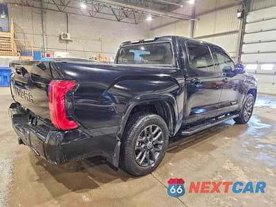 Trzecie zdjęcie samochodu z tyłu: 2024 TOYOTA TUNDRA CREWMAX PLATINUM VIN:5TFNA5DBXRX228474 - miniatura