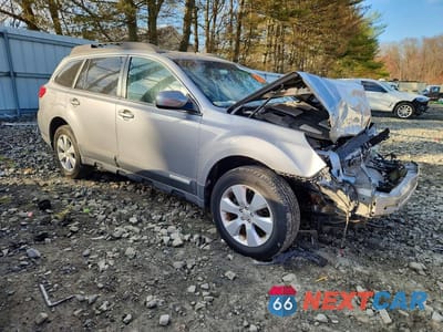 Czwarte zdjęcie samochodu z boku: 2010 SUBARU OUTBACK 2.5I LIMITED VIN:4S4BRCKC4A3347771 - miniatura