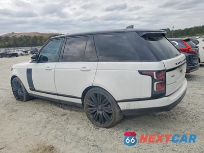 Drugie zdjęcie samochodu z przodu: 2018 LAND ROVER RANGE ROVER HSE VIN:SALGS2SV2JA510125 - miniatura