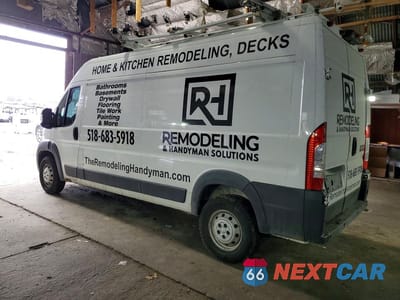 Drugie zdjęcie samochodu z przodu: 2018 RAM PROMASTER 2500 DELIVERY VAN VIN:3C6TRVDG4JE136946 - miniatura