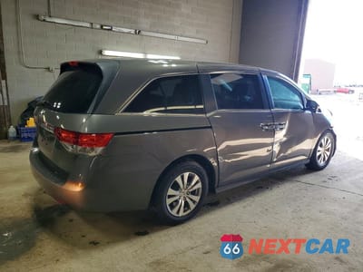 Trzecie zdjęcie samochodu z tyłu: 2014 HONDA ODYSSEY EX VIN:5FNRL5H47EB125766 - miniatura