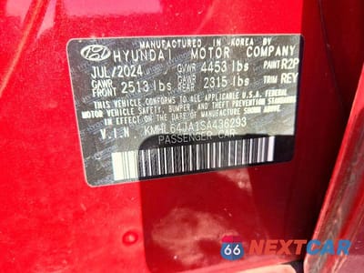 Zdjęcie 12 z 12 samochodu: 2025 HYUNDAI SONATA SEL VIN:KMHL64JA1SA436293 - miniatura