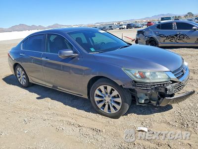Czwarte zdjęcie samochodu z boku: 2014 HONDA ACCORD EXL VIN:1HGCR2F85EA180378 - miniatura