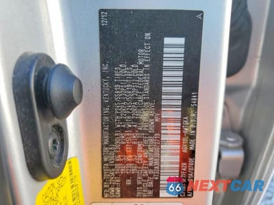 Zdjęcie 13 z 13 samochodu: 2013 TOYOTA VENZA LE VIN:4T3ZA3BB3DU072719 - miniatura