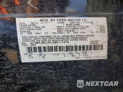 Zdjęcie 13 z 14 samochodu: 2018 LINCOLN MKX RESERVE VIN:2LMPJ8LR7JBL11476 - miniatura